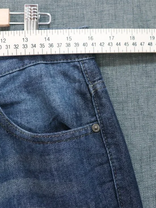 Colours Alexander Julian Mens Jeans 32x*30 Medium Wash Relaxed Straight Denim - Picture 9 of 12